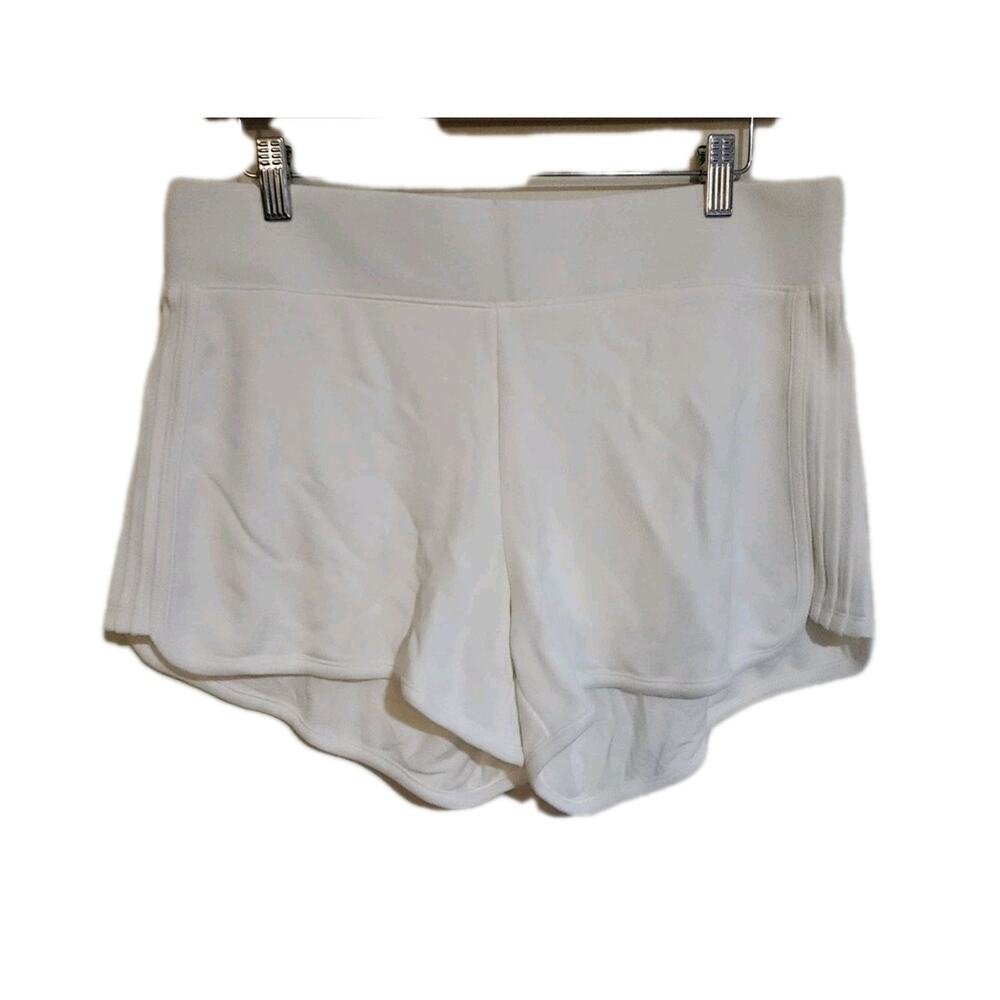 Athleta Serenity Shortie Shorts White Women's Medium NWT